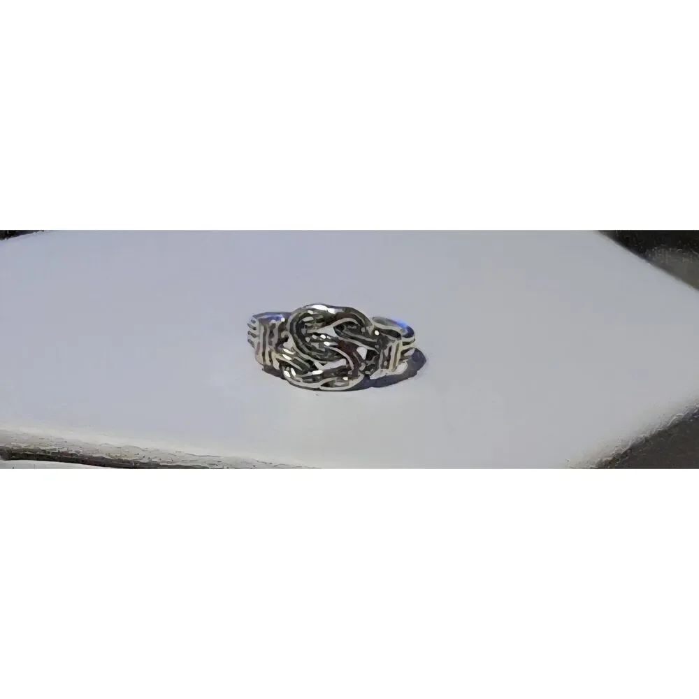 NEW~Super Cute 925 Sterling Silver Swirled Knot Toe Ring